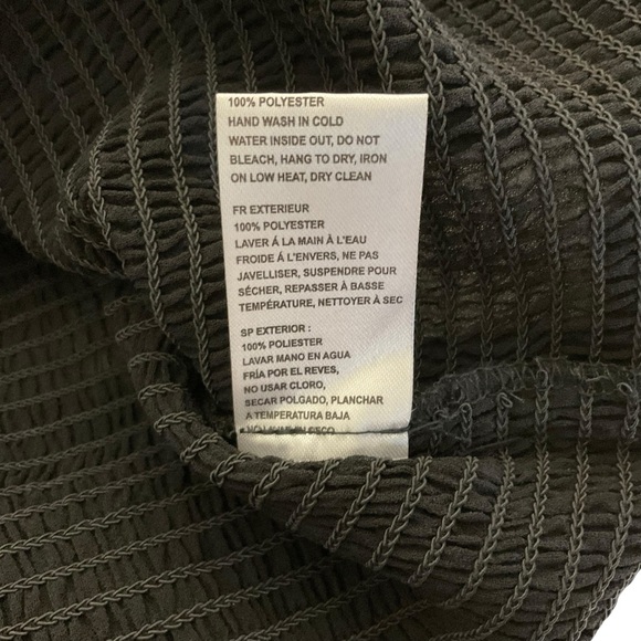 RD Style Black Smocked Crop Top & Ruffle Mini Skirt Set - Size L - Picture 5 of 6